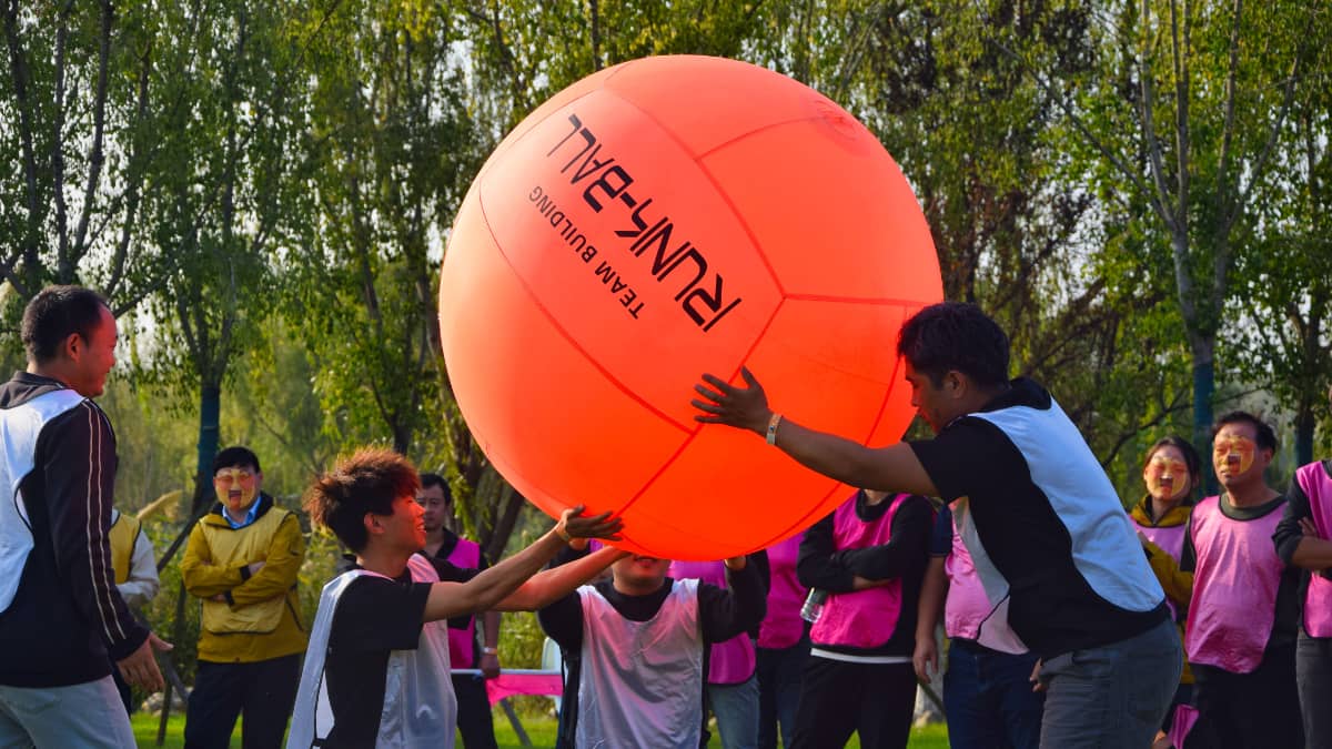 杭州德尔塔拓展 KIN-BALL 团建课程