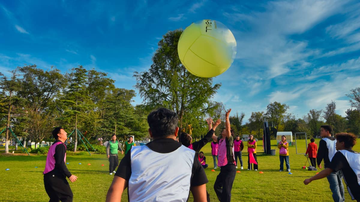 杭州德尔塔拓展 KIN-BALL 团建课程