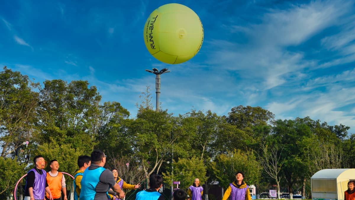 杭州德尔塔拓展 KIN-BALL 团建课程