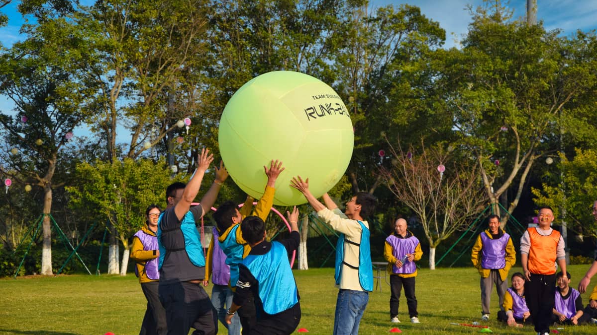 杭州德尔塔拓展 KIN-BALL 团建课程