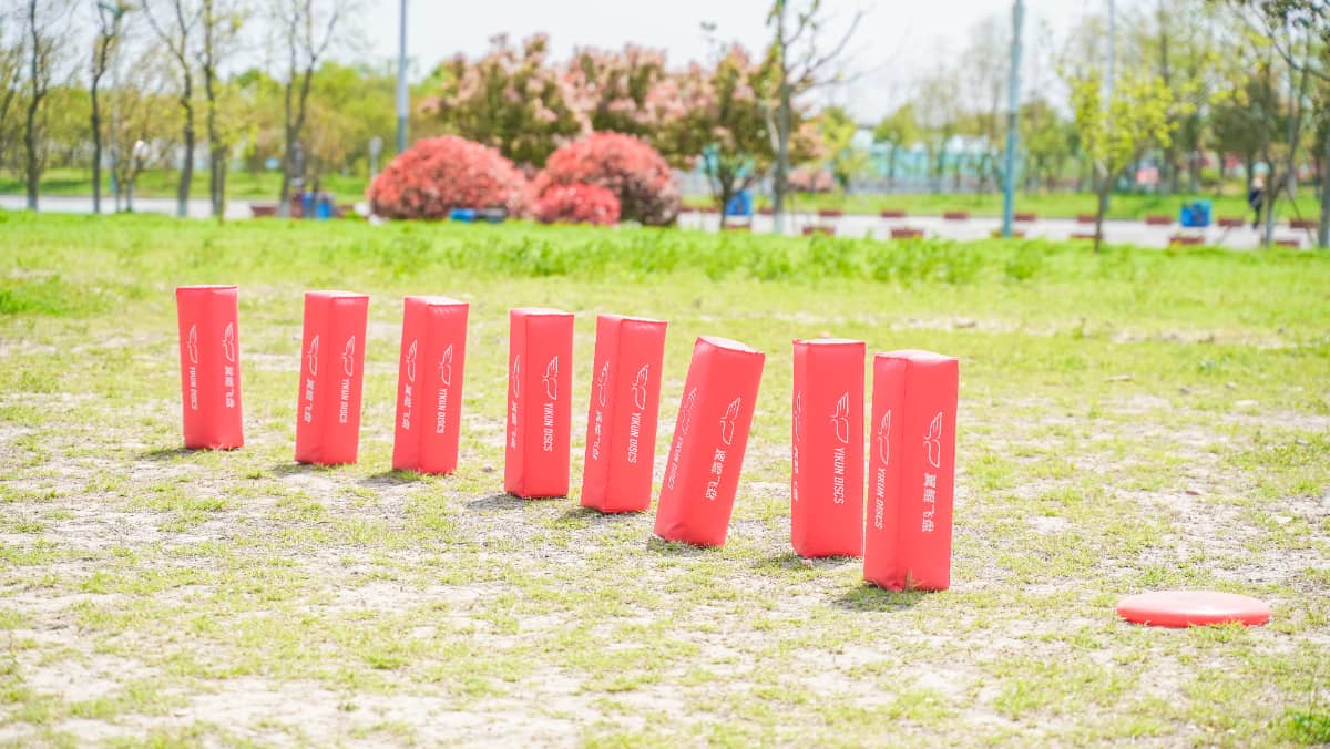 杭州德尔塔拓展｜飞盘保龄球