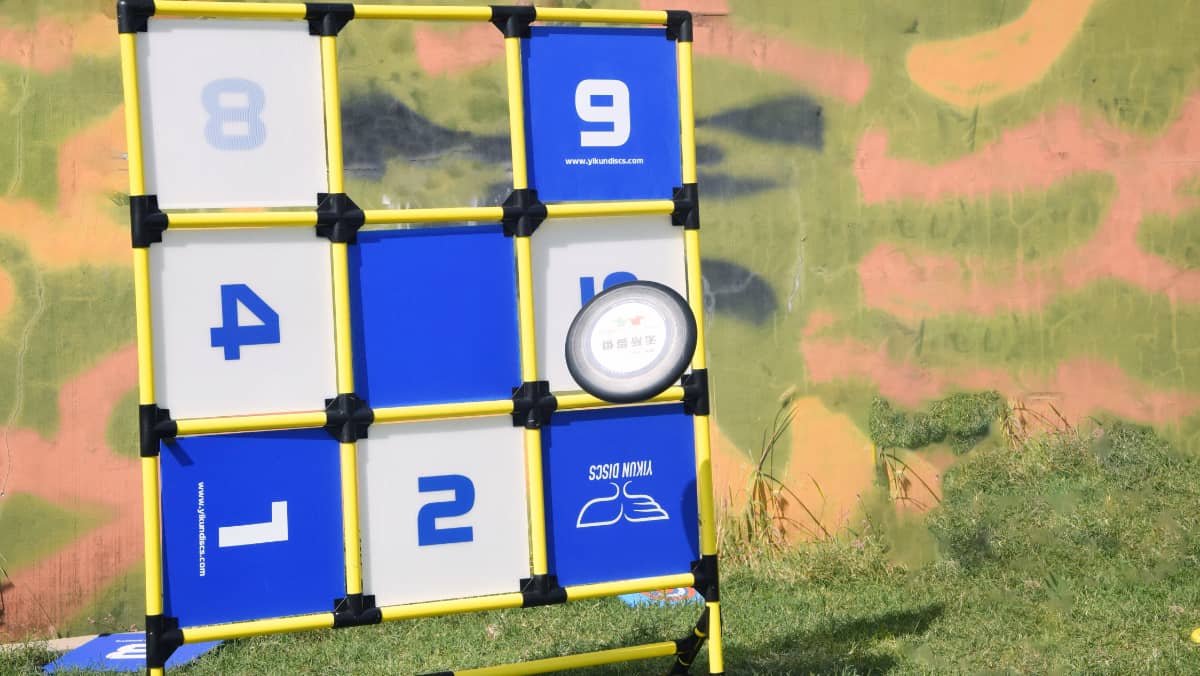 杭州德尔塔拓展｜飞盘九宫格