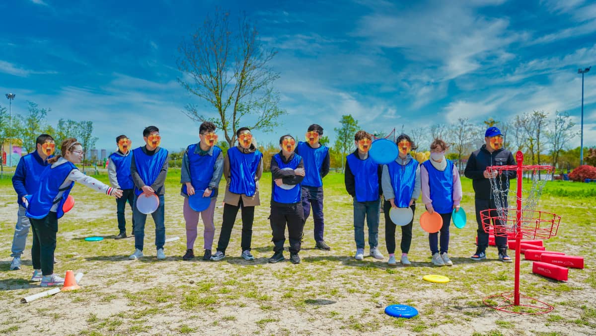 杭州德尔塔拓展飞盘团建课程