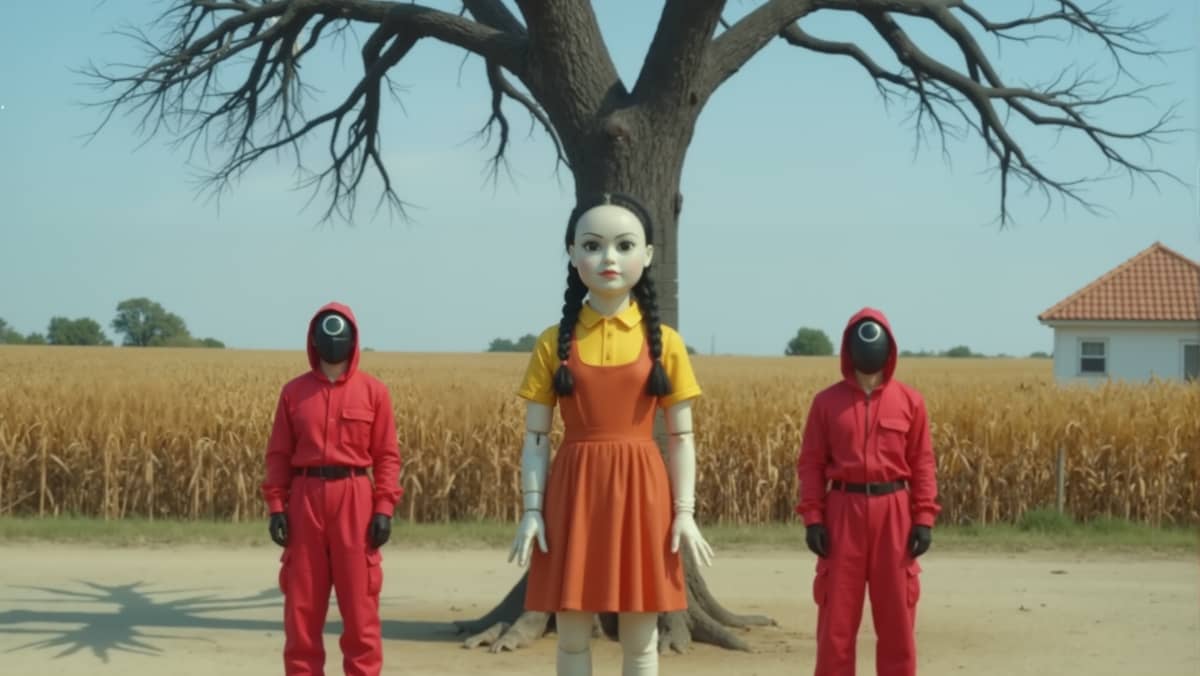 杭州德尔塔拓展｜“鱿鱼游戏”主题团建木头人