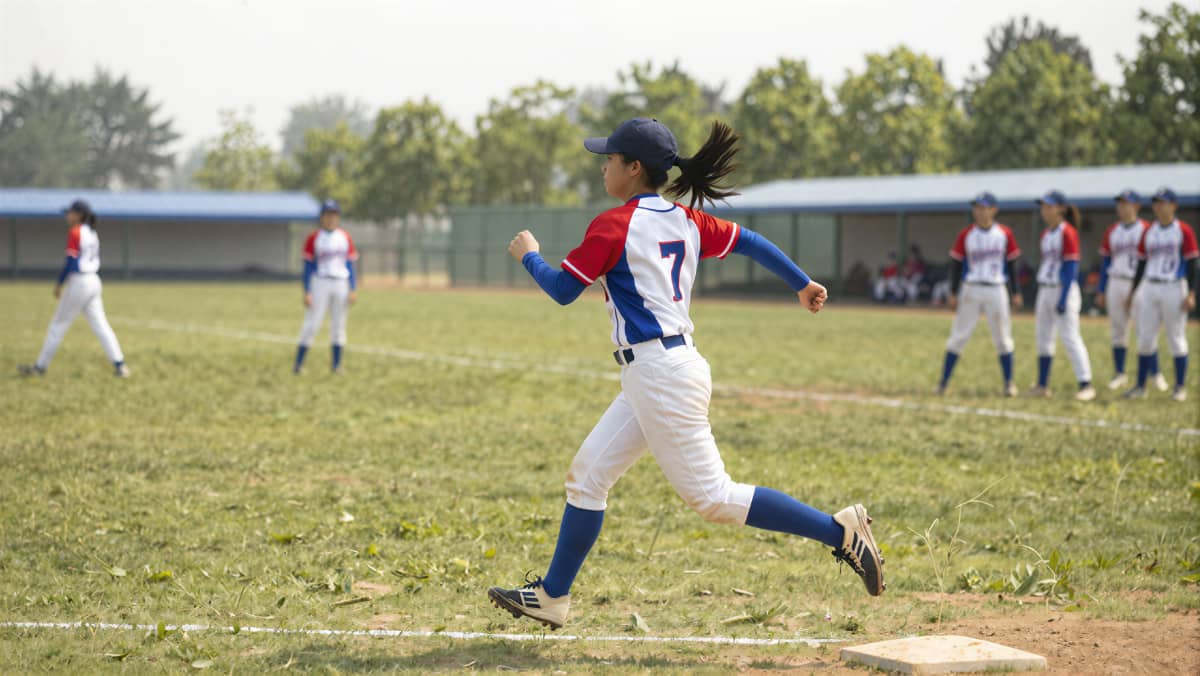 杭州德尔塔拓展｜棒球团建现场示意图｜跑垒