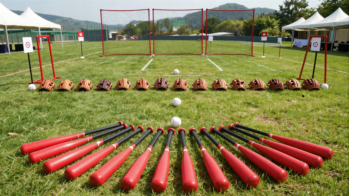 杭州德尔塔拓展｜棒球团建现场示意图