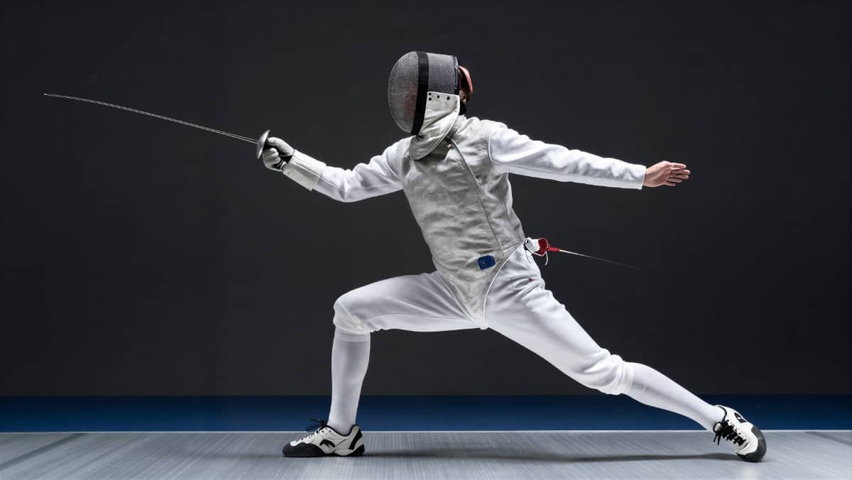 杭州德尔塔拓展｜击剑团建现场示意图