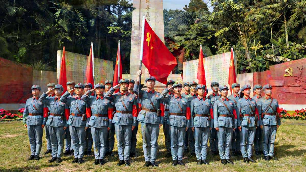 沉浸式重走长征路课程