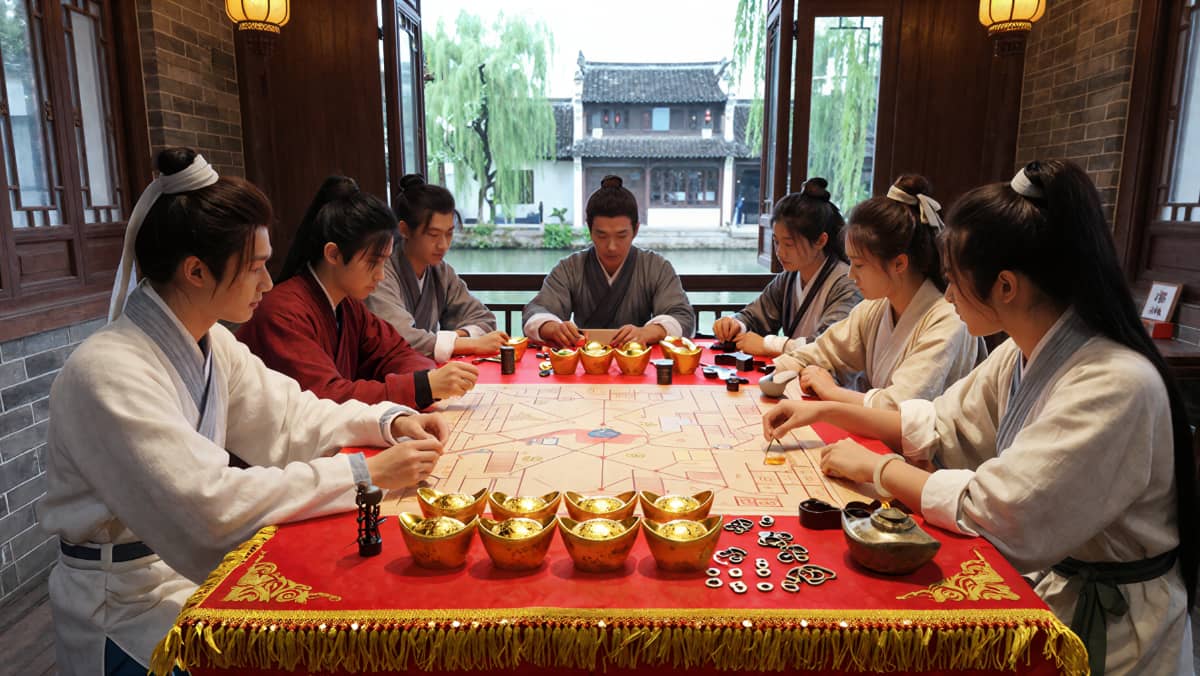 杭州德尔塔拓展｜古镇寻宝沉浸式团建示意图