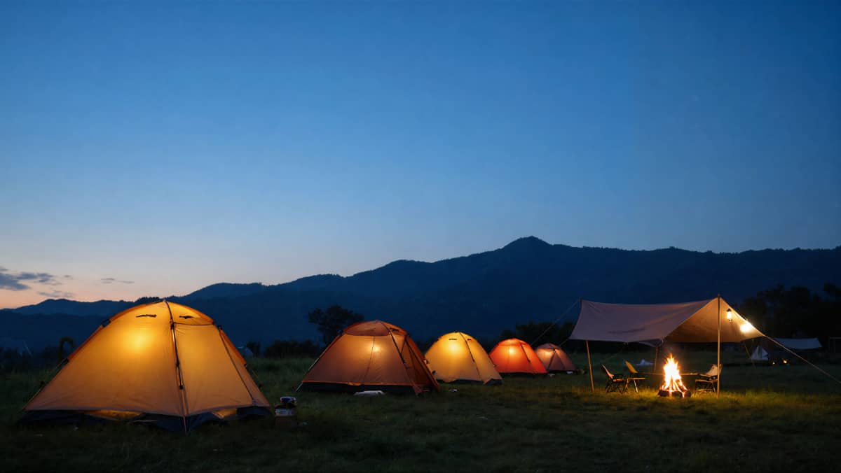 杭州德尔塔拓展｜野外生存&宿营示意图