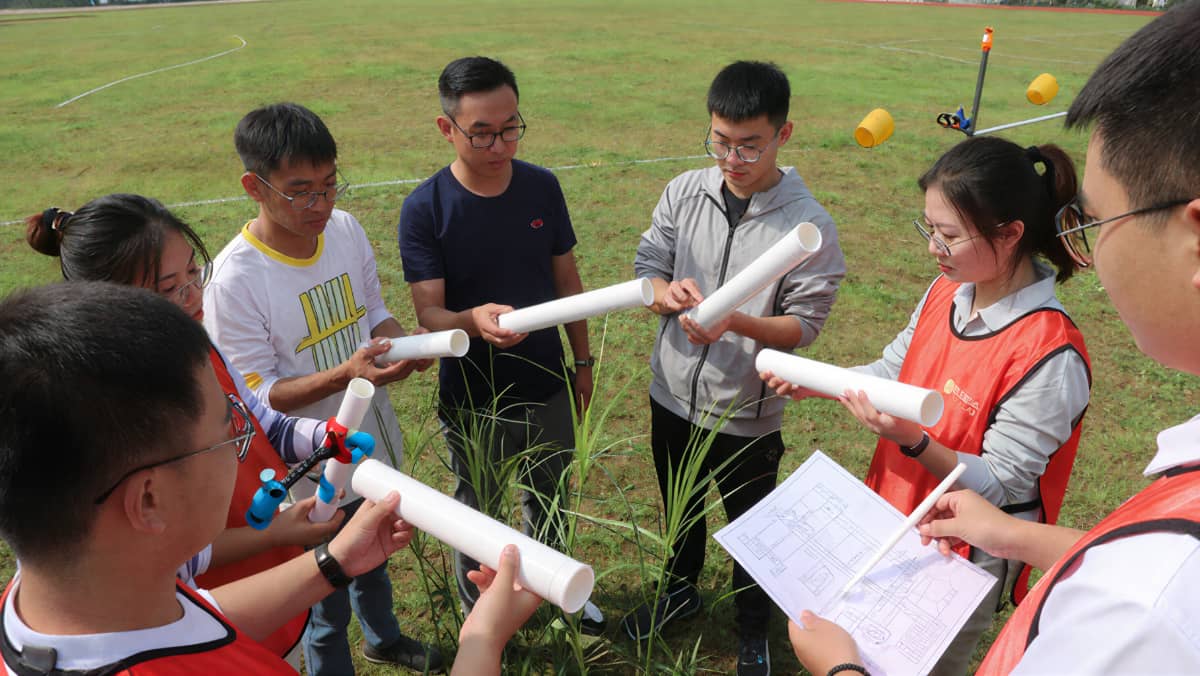 杭州德尔塔拓展｜疯狂过山车现场示意图