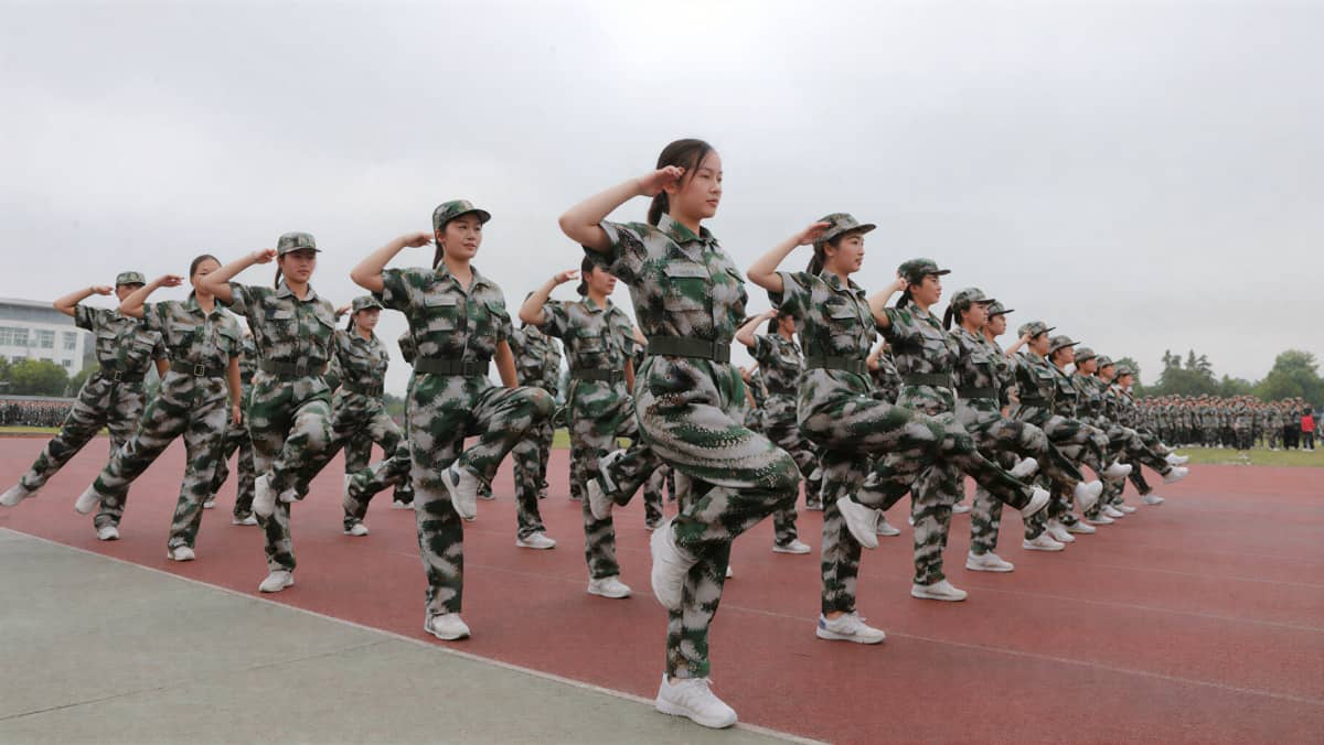 杭州德尔塔拓展｜军事化拓展团建示意