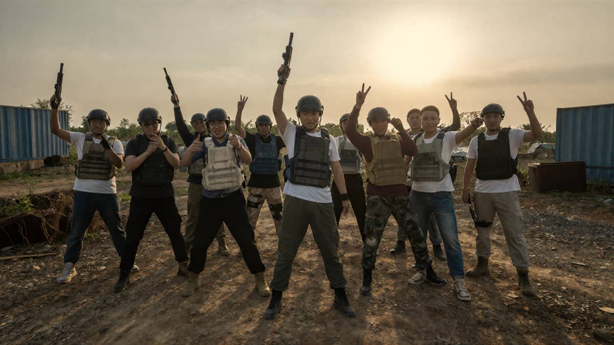 杭州德尔塔拓展｜绝地求生实景示意图