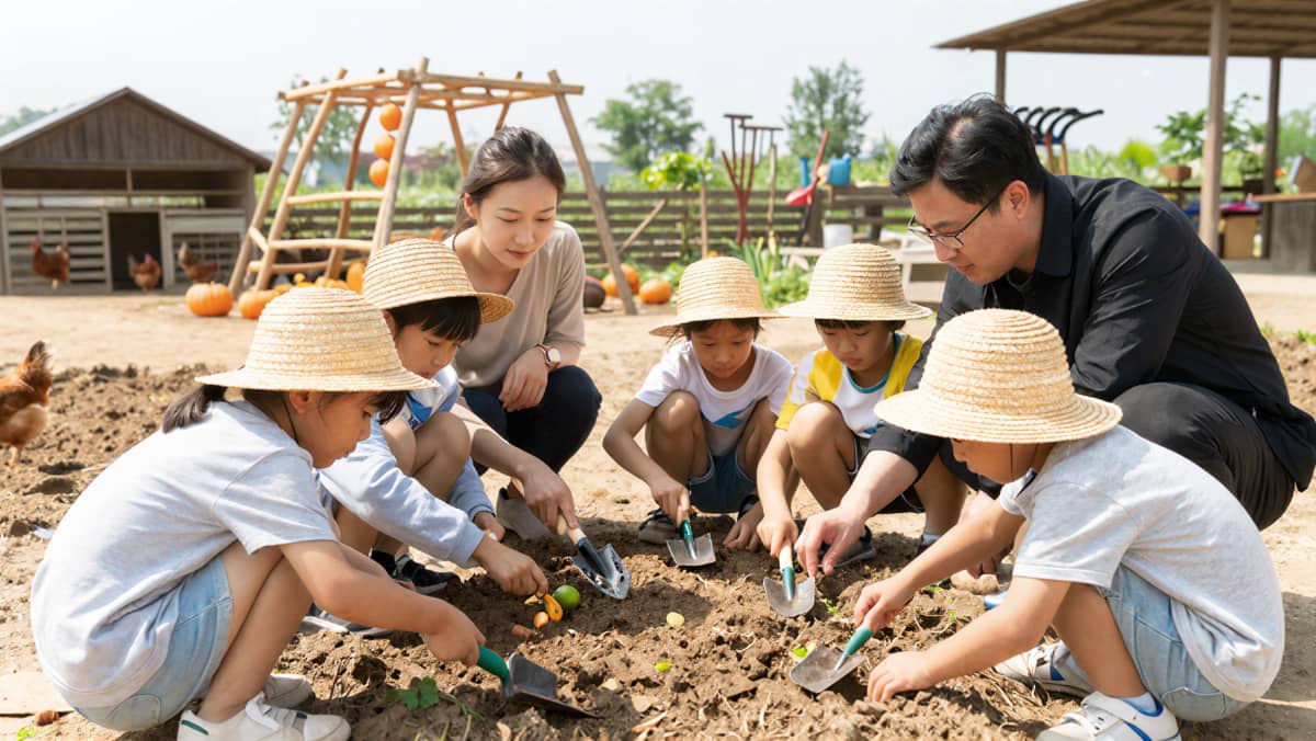 杭州德尔塔拓展｜农场种植示意图