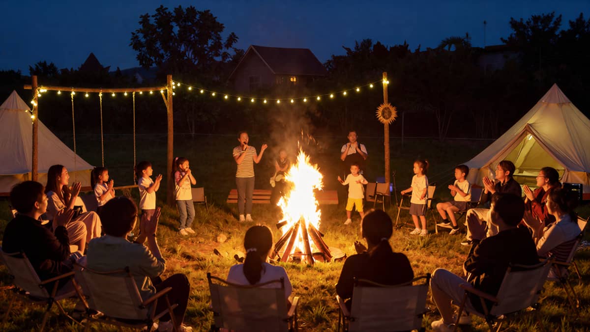 亲子野趣营活动示意图