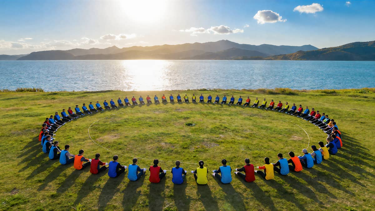 杭州德尔塔拓展｜新员工入职团建活动示意图