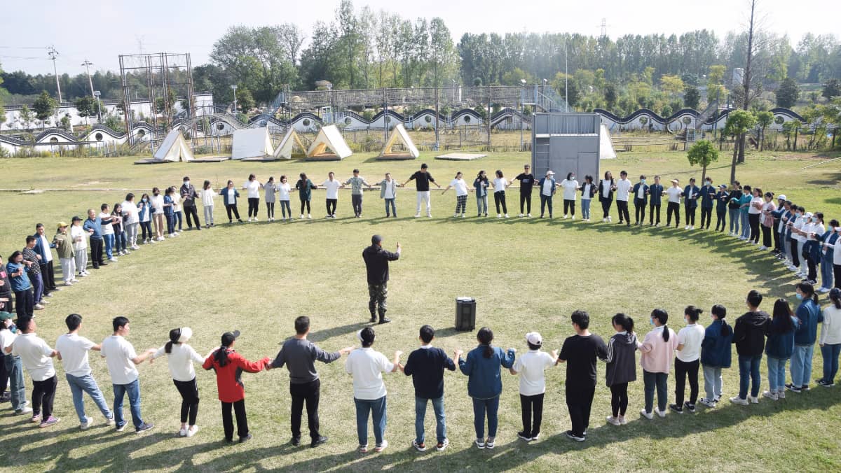 杭州德尔塔拓展｜团队凝聚力课程示意