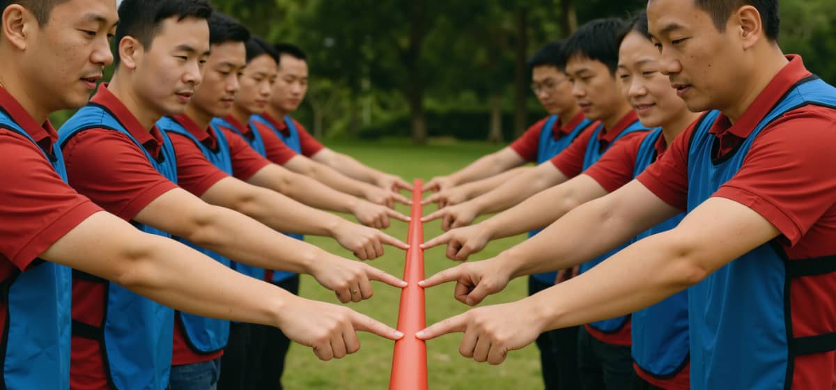 齐眉棍 | 杭州德尔塔拓展团队建设课程