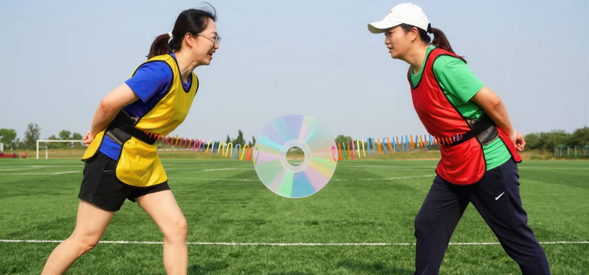 光盘拔河 | 杭州德尔塔拓展团队建设课程