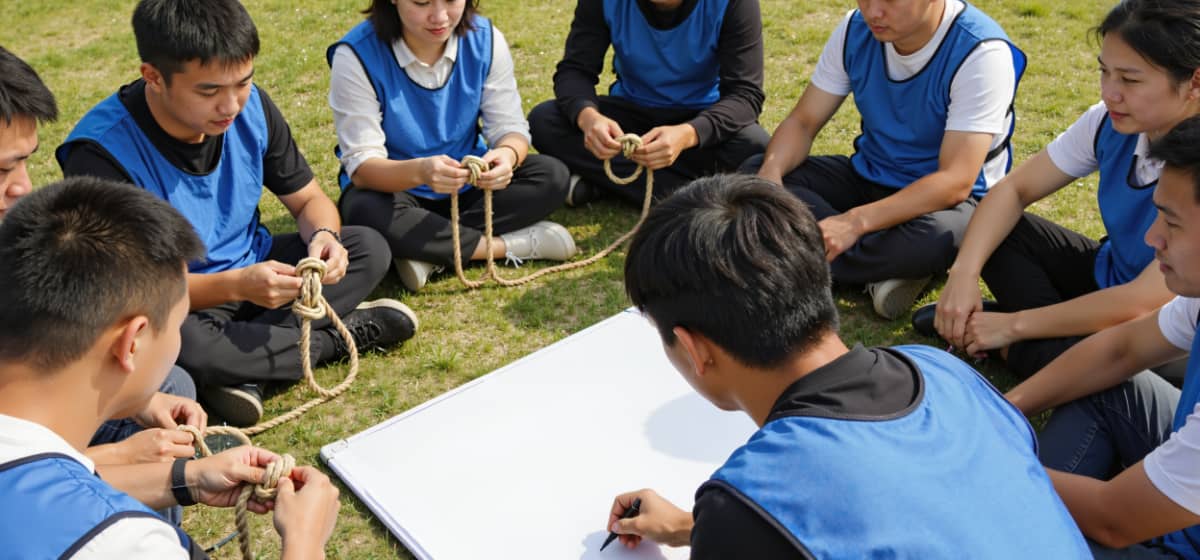 结绳记事| 杭州德尔塔拓展团队建设课程