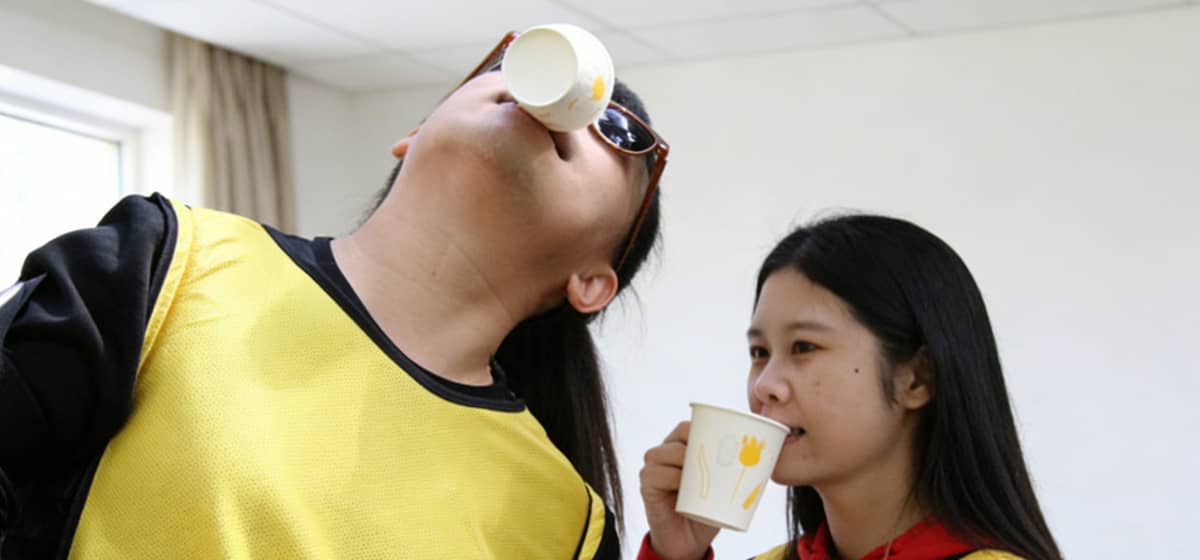 杯水传情| 杭州德尔塔拓展团队建设课程