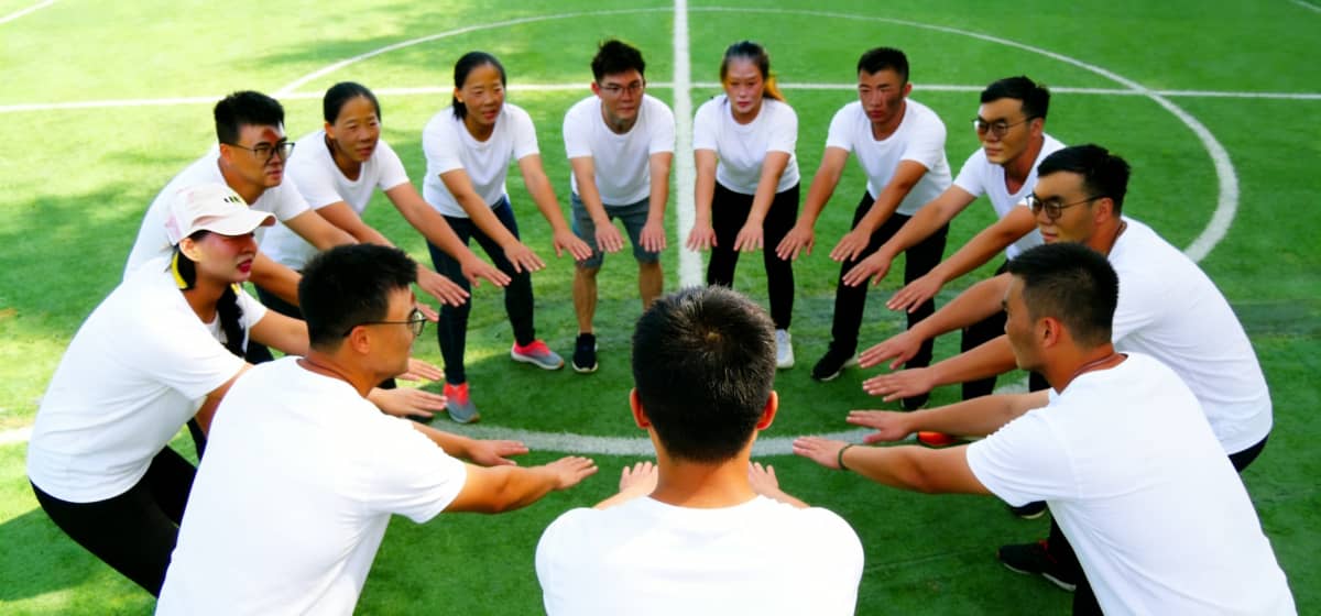 抓鸭子| 杭州德尔塔拓展团队建设课程