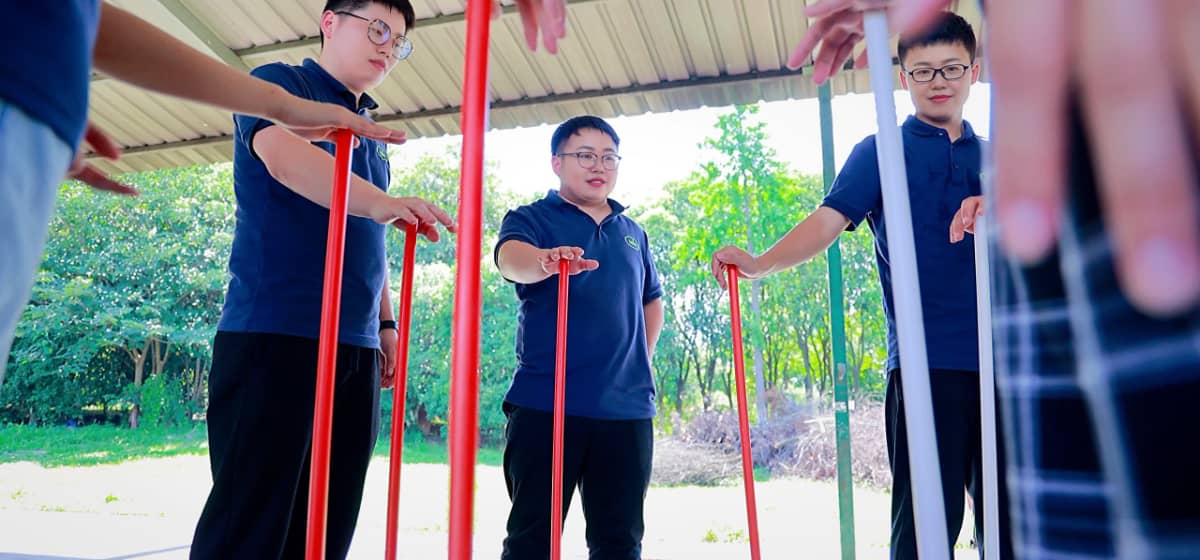 不倒森林| 杭州德尔塔拓展团队建设课程