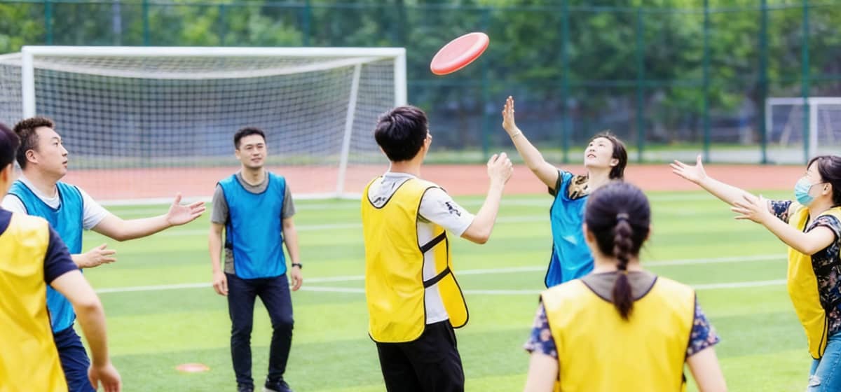 飞盘挪移| 杭州德尔塔拓展团队建设课程