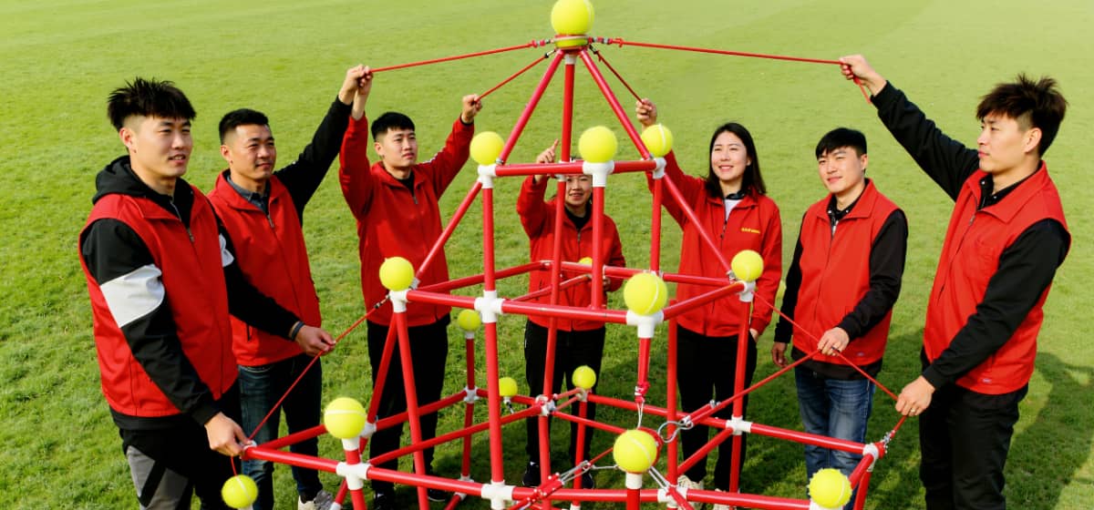 团队金字塔| 杭州德尔塔拓展团队建设课程