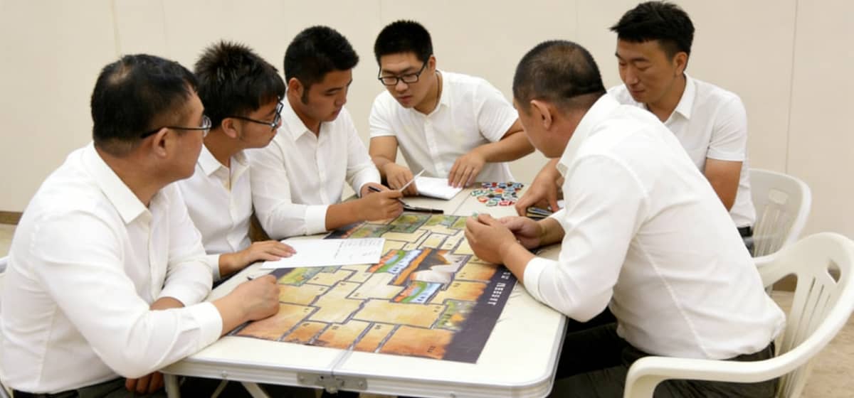 杭州德尔塔拓展｜沙漠掘金主题团建（桌面沙盘＋情景互动）