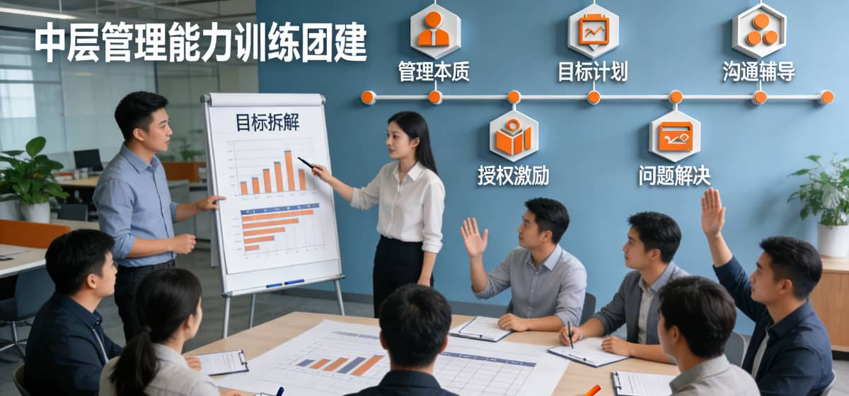 杭州德尔塔拓展｜中层管理能力训练