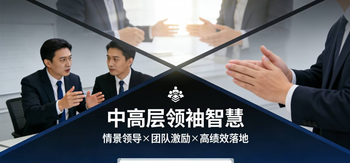 杭州德尔塔拓展｜“中高层领袖智慧”培训 · 情景领导 × 团队激励 × 高绩效落地