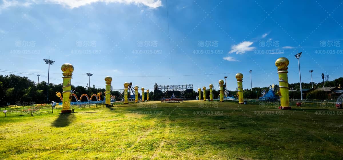 户外草坪与拓展区｜破冰热身 · 趣味运动会 · 军事拓展 · 杭州拓展训练