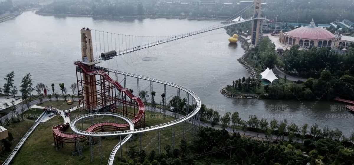 云幽谷体验项目｜玻璃桥