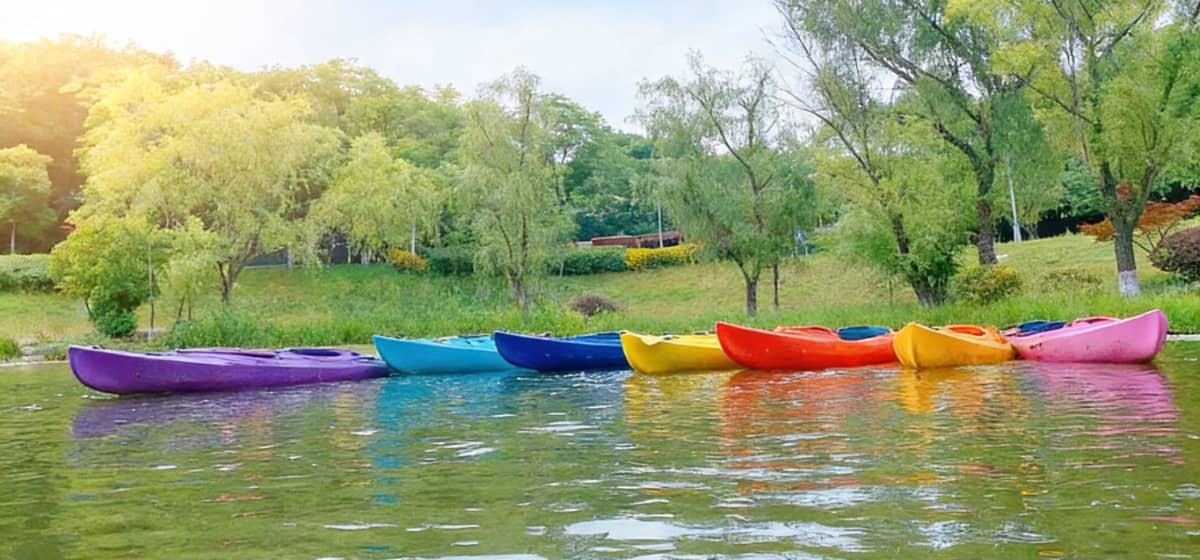 聚宝山团建-皮划艇