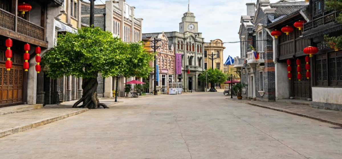 石湫影视基地影视场景