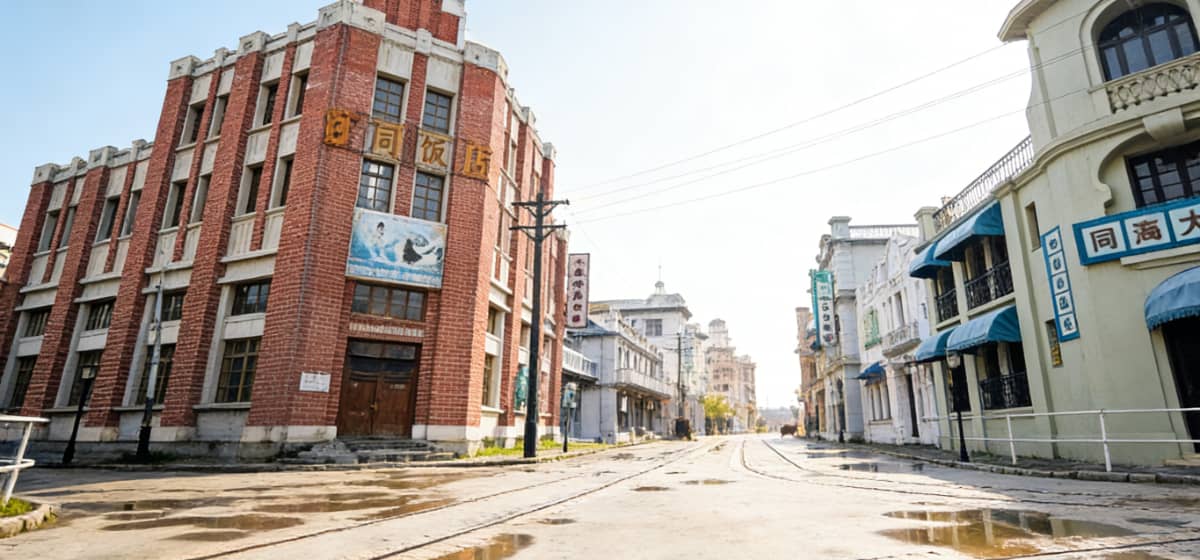 石湫影视基地影视场景