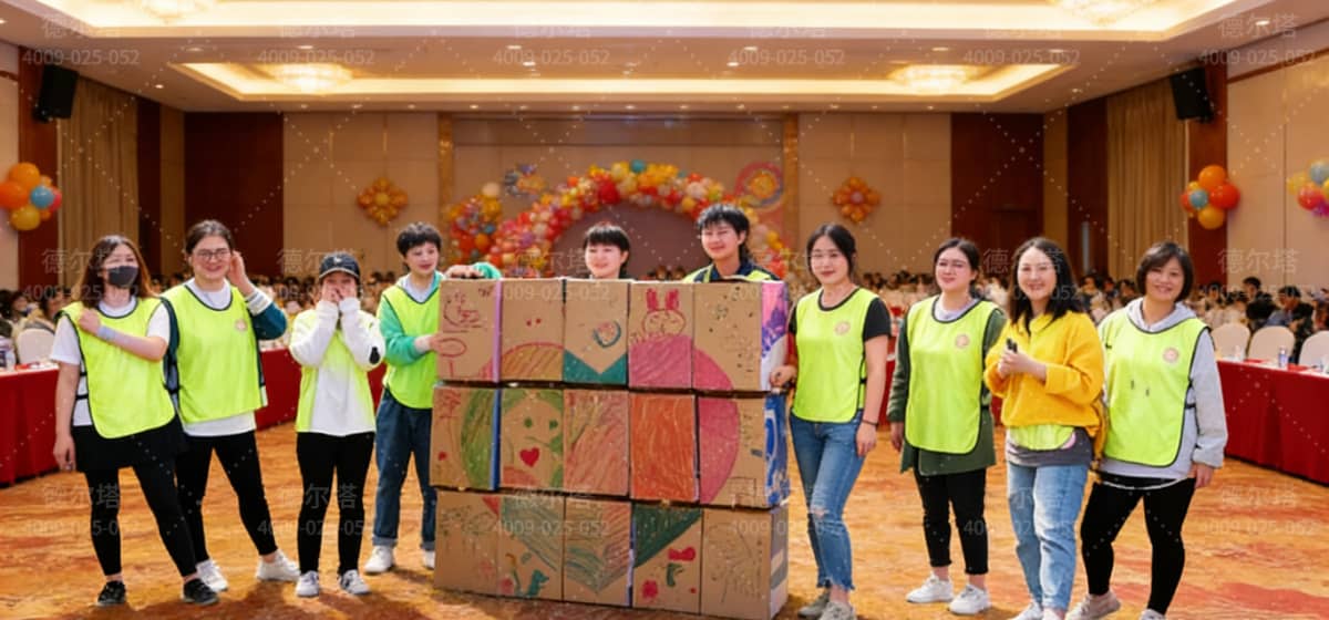 团队乐队排练演出现场，杭州德尔塔拓展魔力音箱团建活动